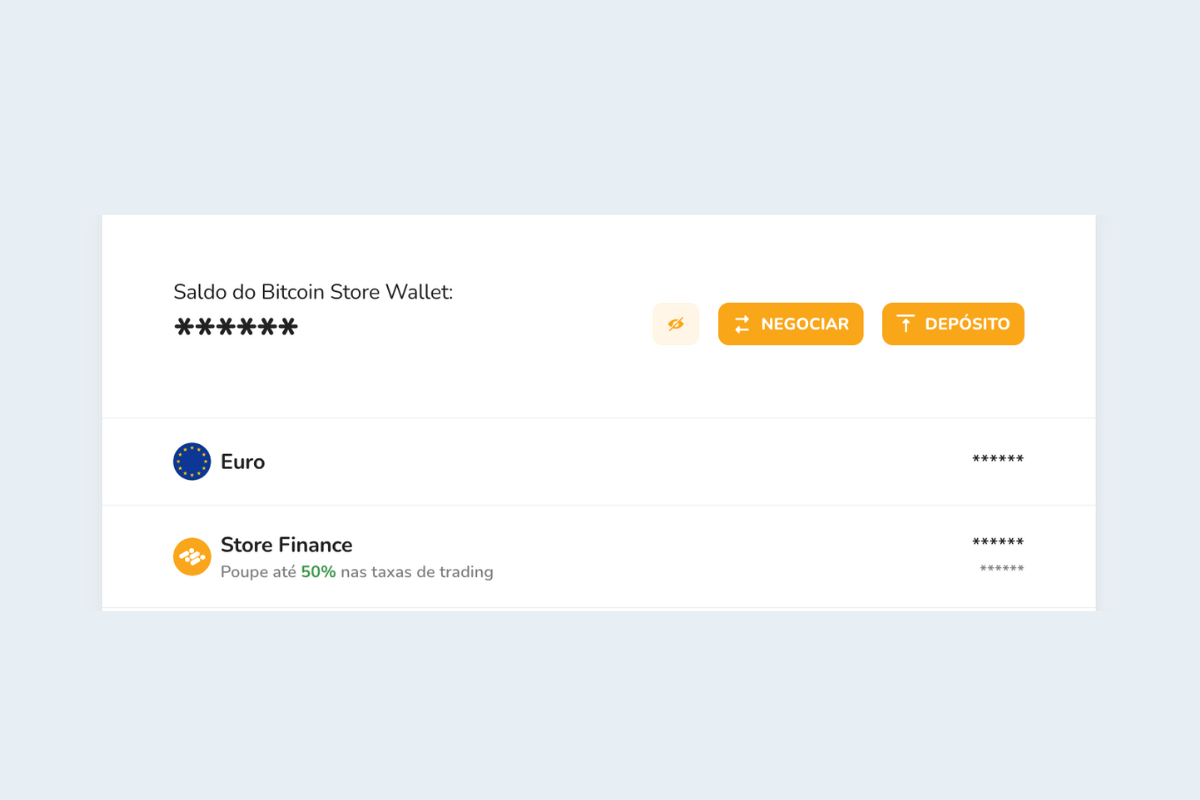 Processo de compra de Bitcoin e outras criptomoedas via Bitcoin Store Wallet