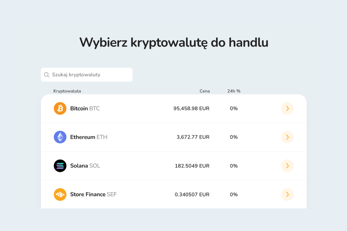 Lista ponad 150 kryptowalut dostępnych do zakupu na giełdzie Bitcoin Store