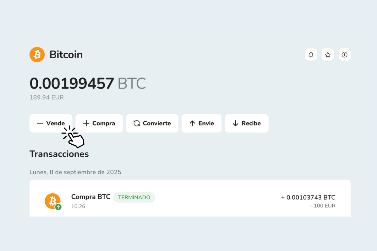 Venta de Bitcoin (BTC) y otras criptomonedas con la billetera digital Bitcoin Store Wallet