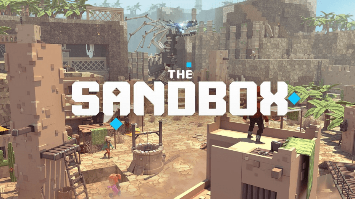Il layout del metaverso di The Sandbox.