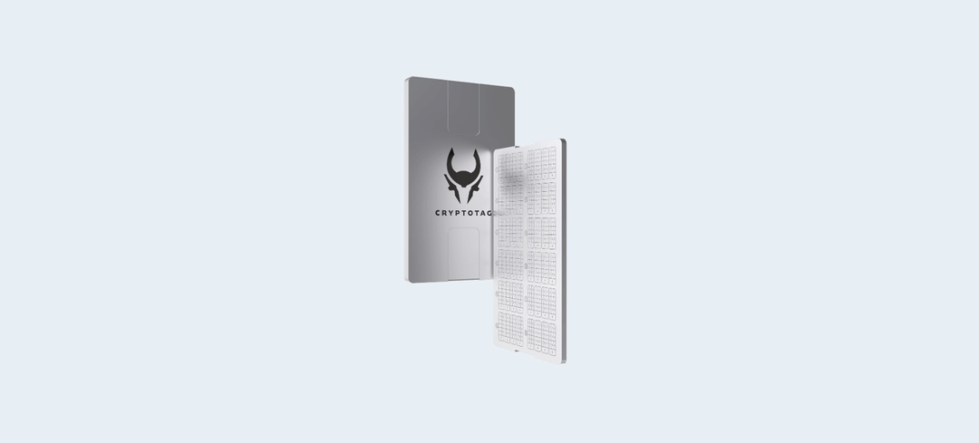 Cryptotag Rounded Bitcoin Store introducing: CryptoTag - Your Ultimate Seed Phrase Protector